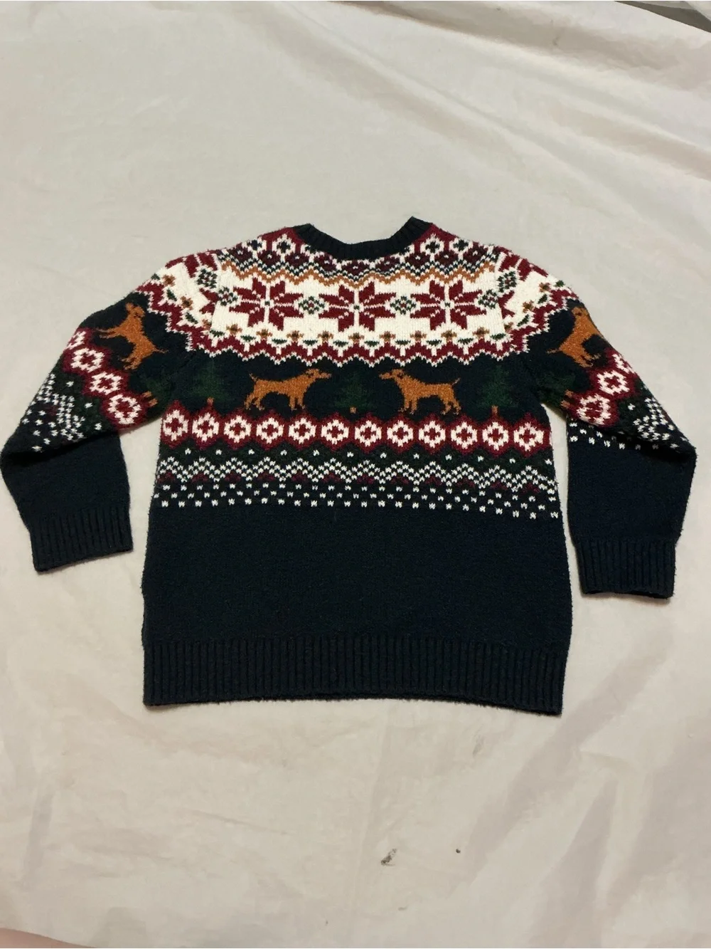 Old Navy boys 3T dog sweater